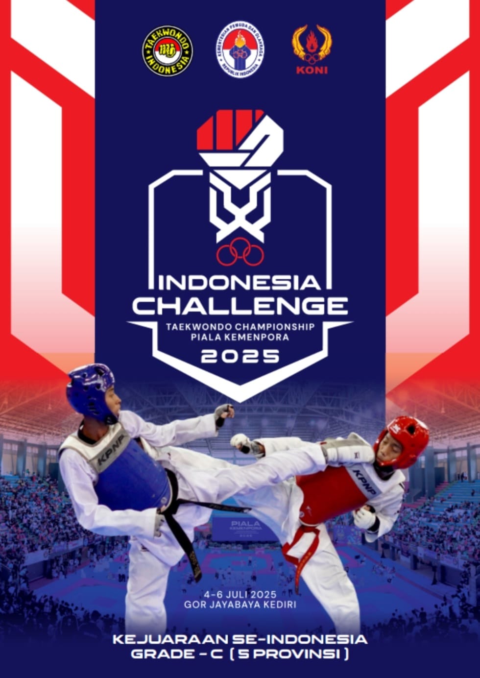 Ajang Pertarungan Prestasi Taekwondo di Tanah Air Taekwondo Indonesia Dojang sman11yk