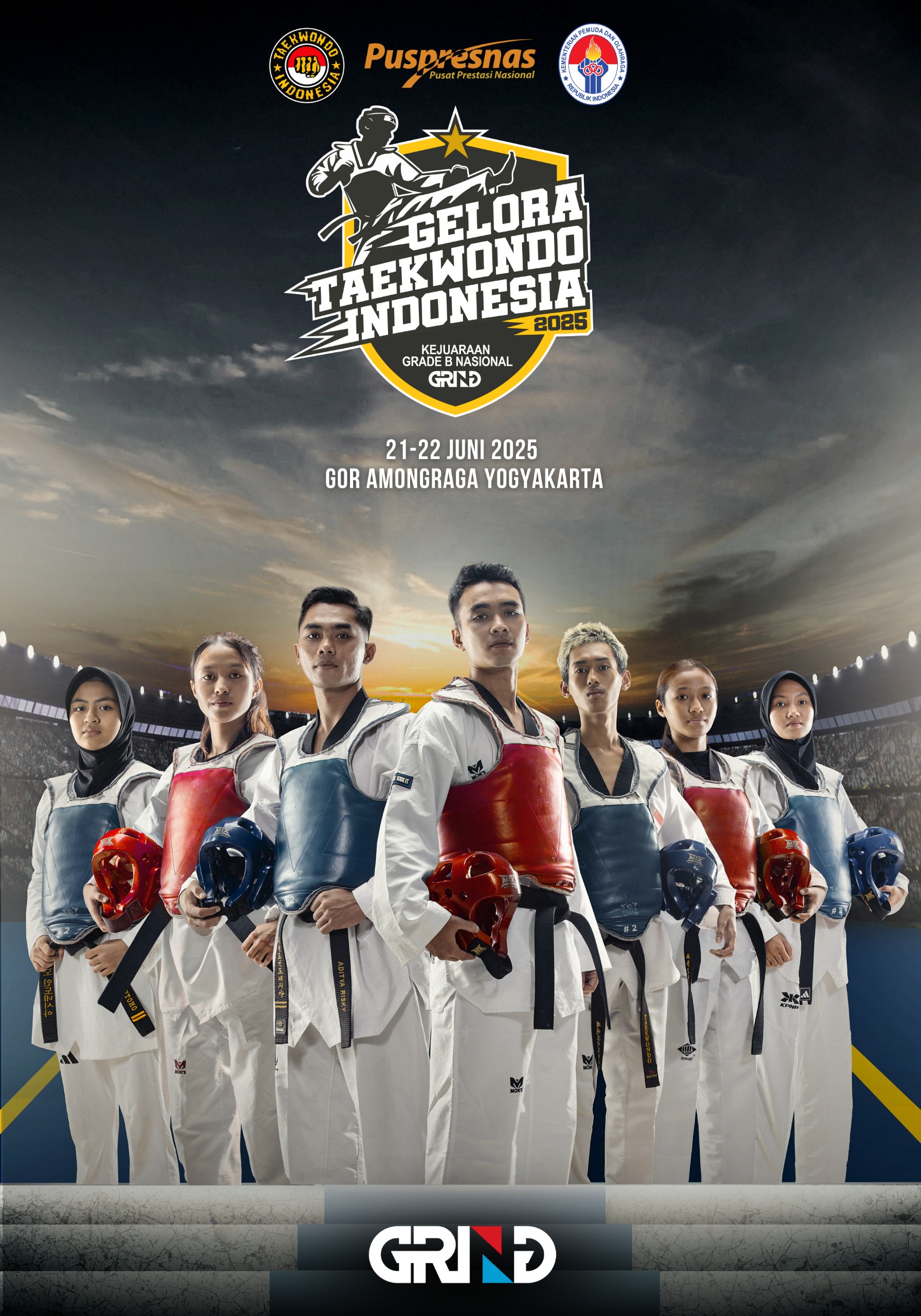 Panggung Juara Taekwondo Indonesia Taekwondo Indonesia Dojang sman11yk